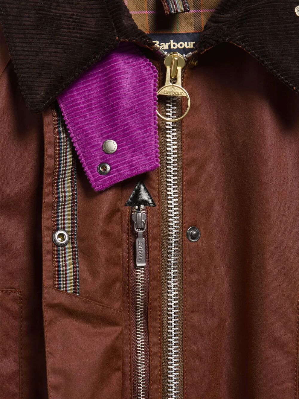 Giacca Barbour x Paul Smith
