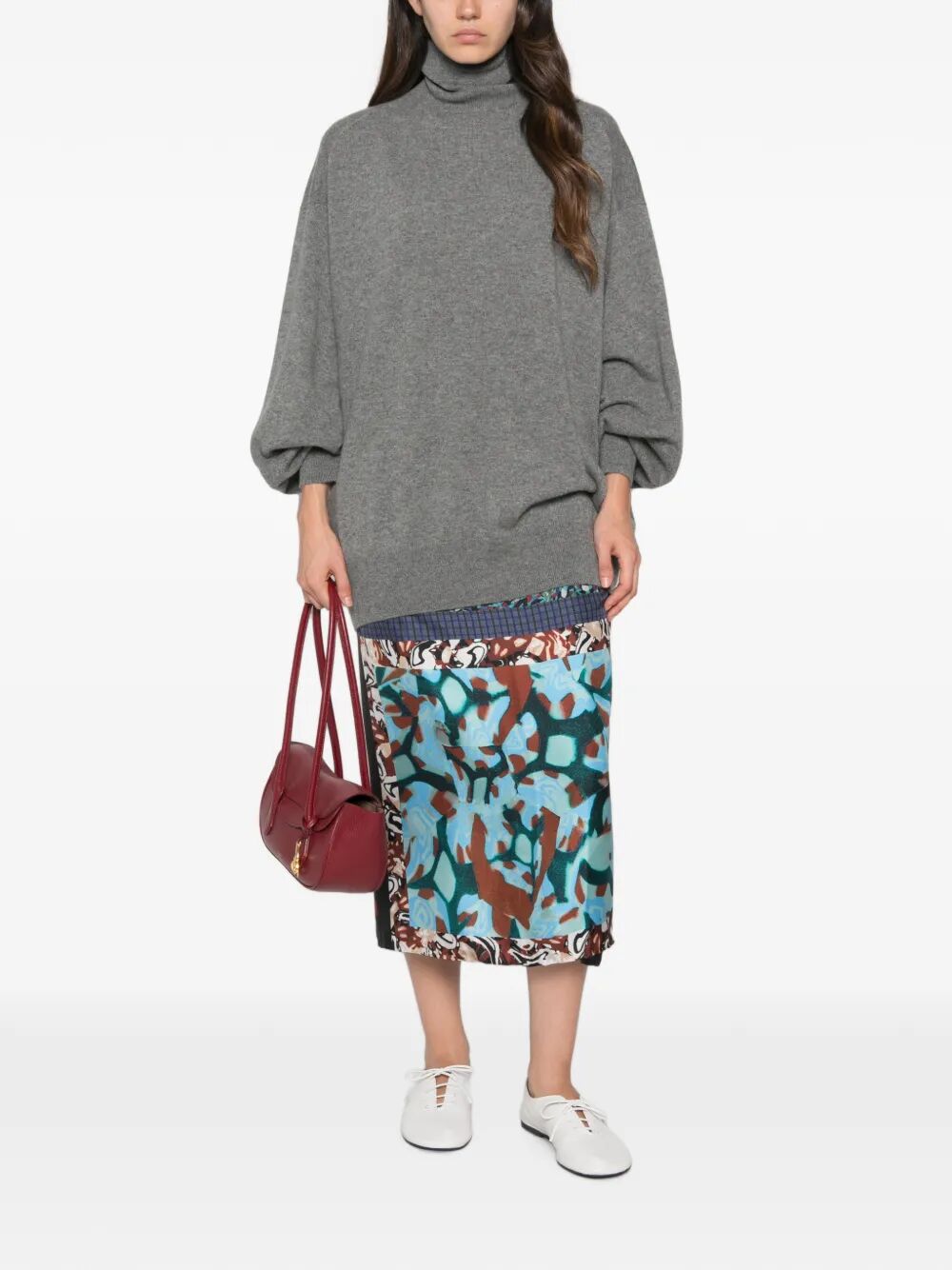pullover long sleeves high neck - KNIT