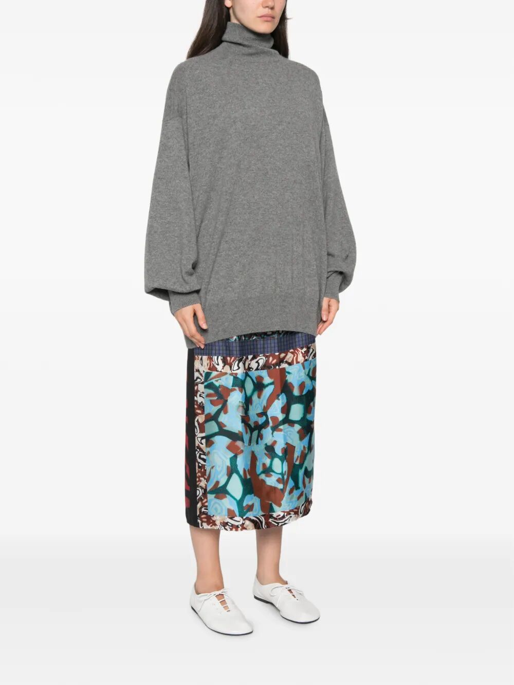 pullover long sleeves high neck - KNIT