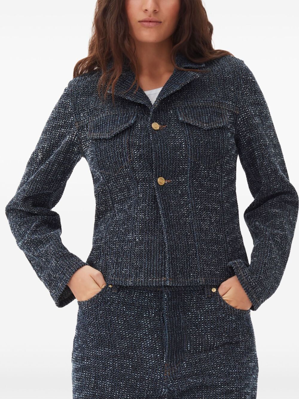 GIUBBINO JEANS LAVORATO