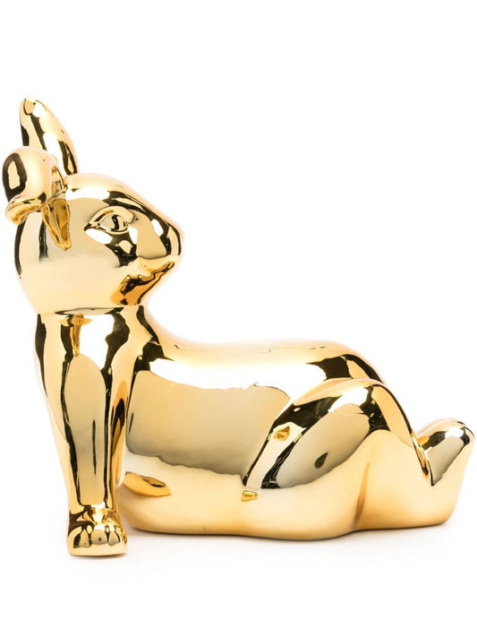 Moneybox Bunny belly gold