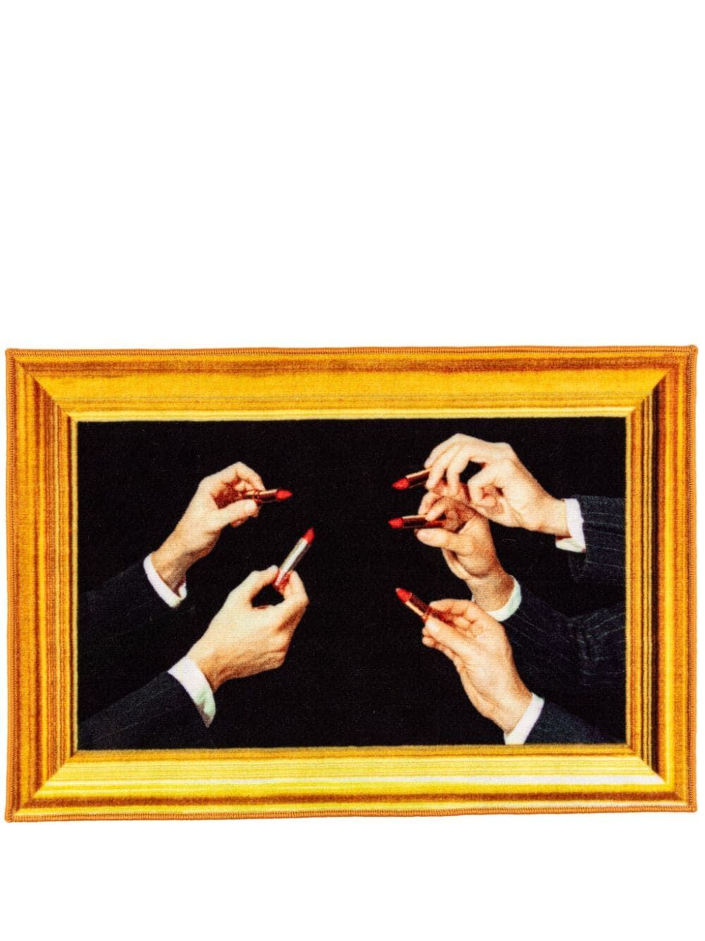 MAT LIPSTICK BLACK TOILETPAPER CM 60X90