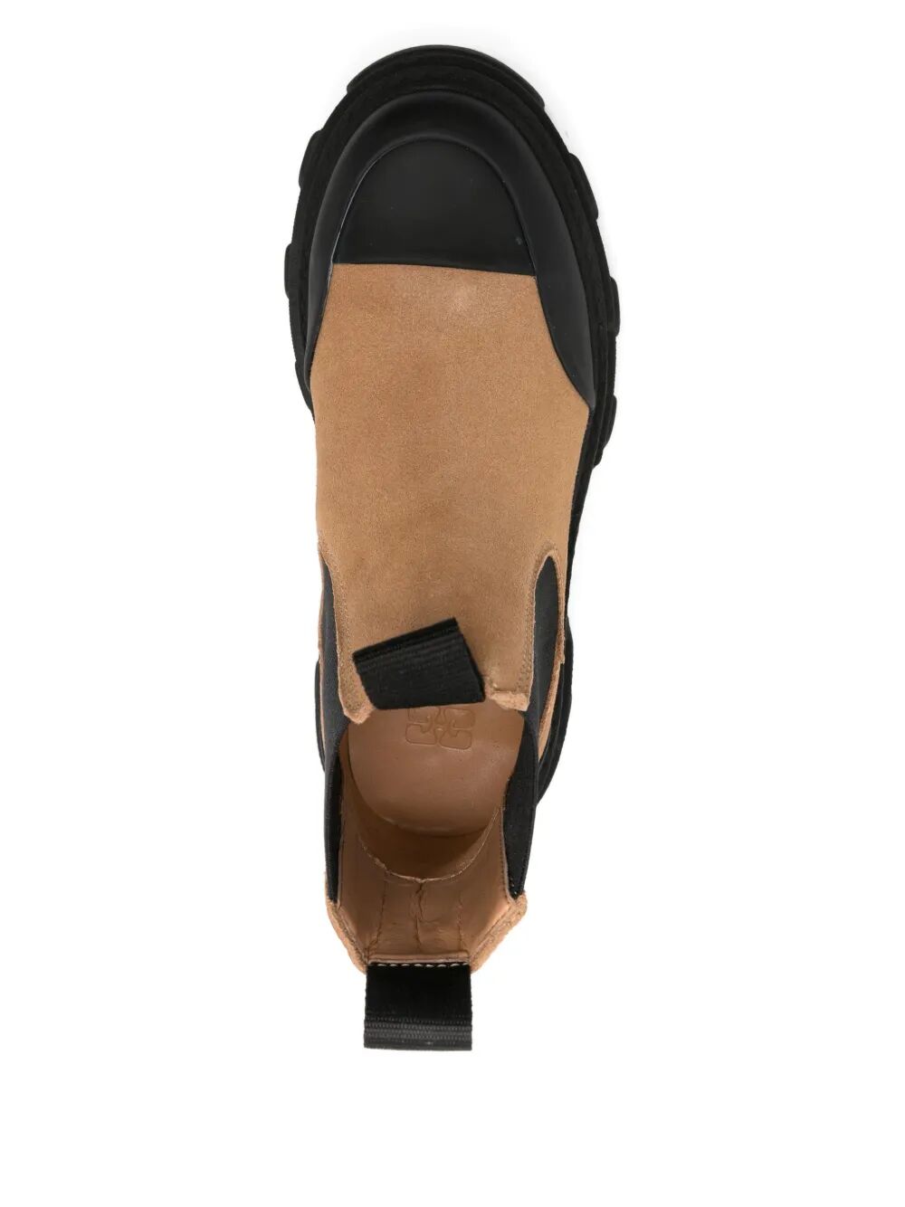 Cleated Low Chelsea Boot Suede