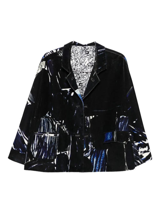 giacca jacket papavero foderata corta