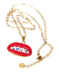 COLLANA CON PENDENTE SHIT