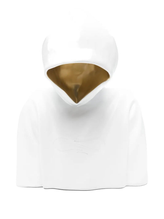 LAMPADA DA TAVOLO IN RESINA BAD GUY bianco