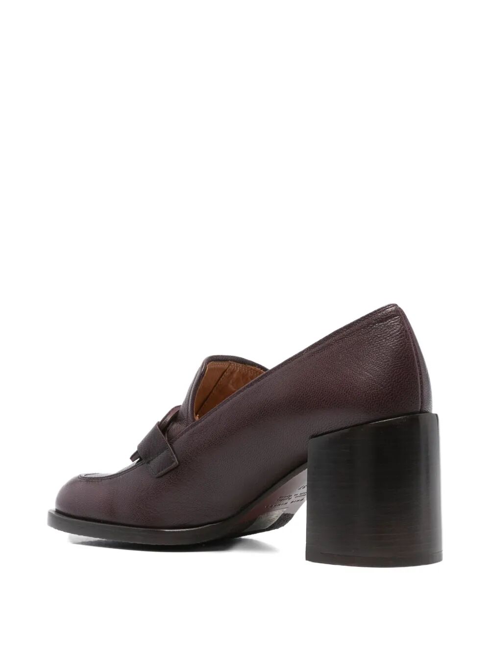 Mocassino con tacco