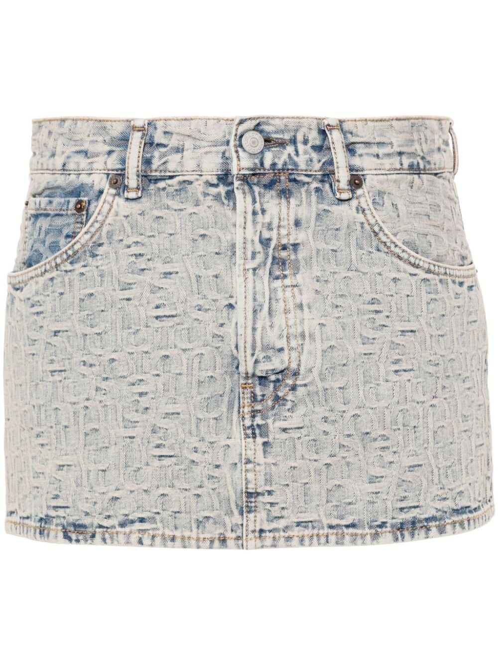 COTTON MINISKIRT