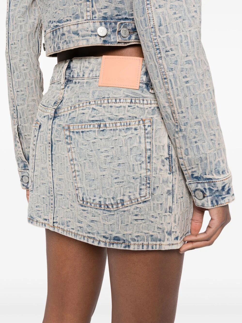 COTTON MINISKIRT