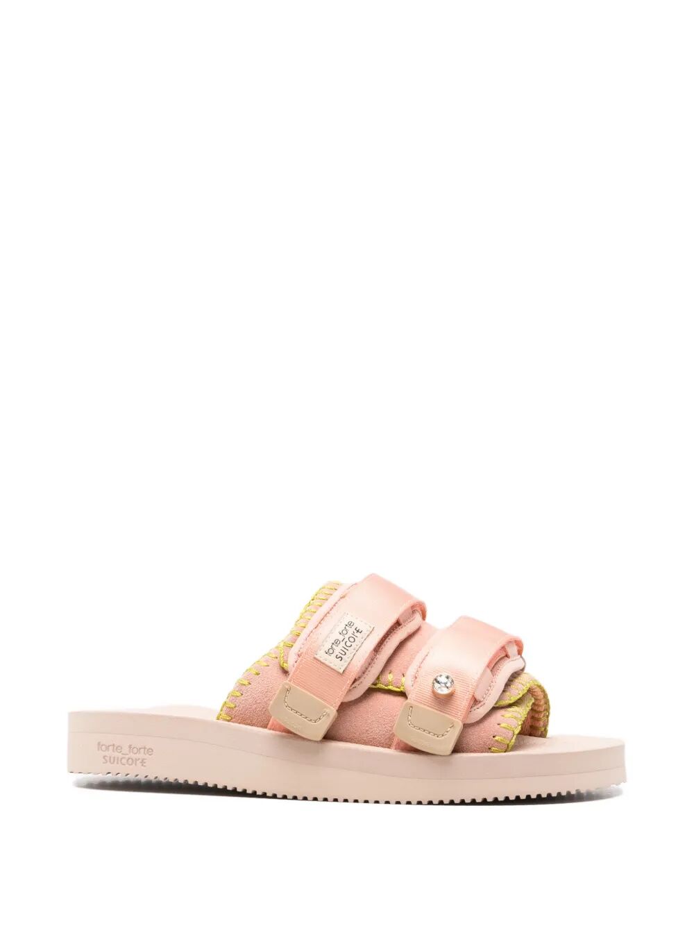 crossed strap sandals