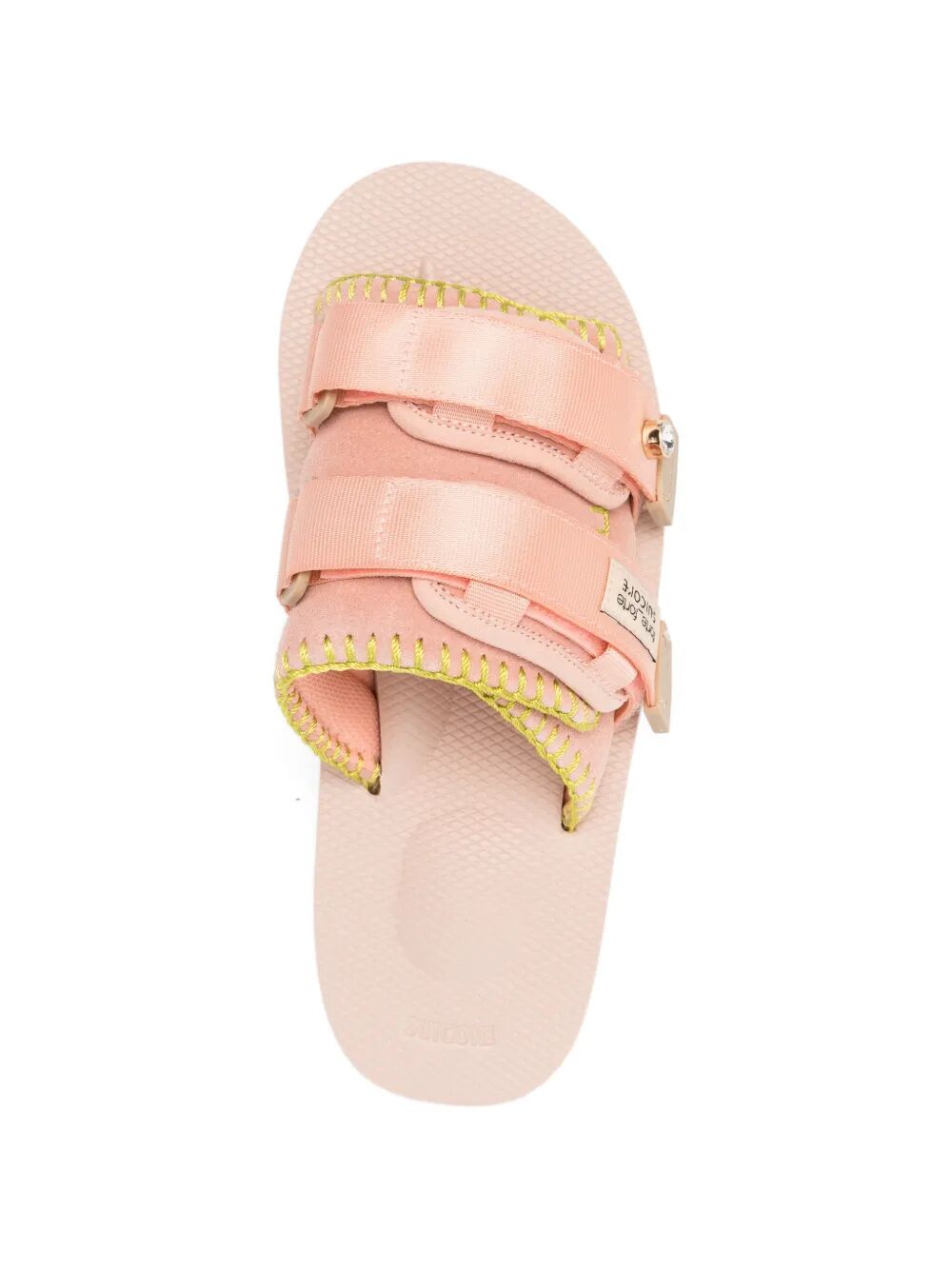 crossed strap sandals