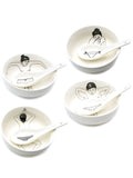 Bowl Undressed set 4