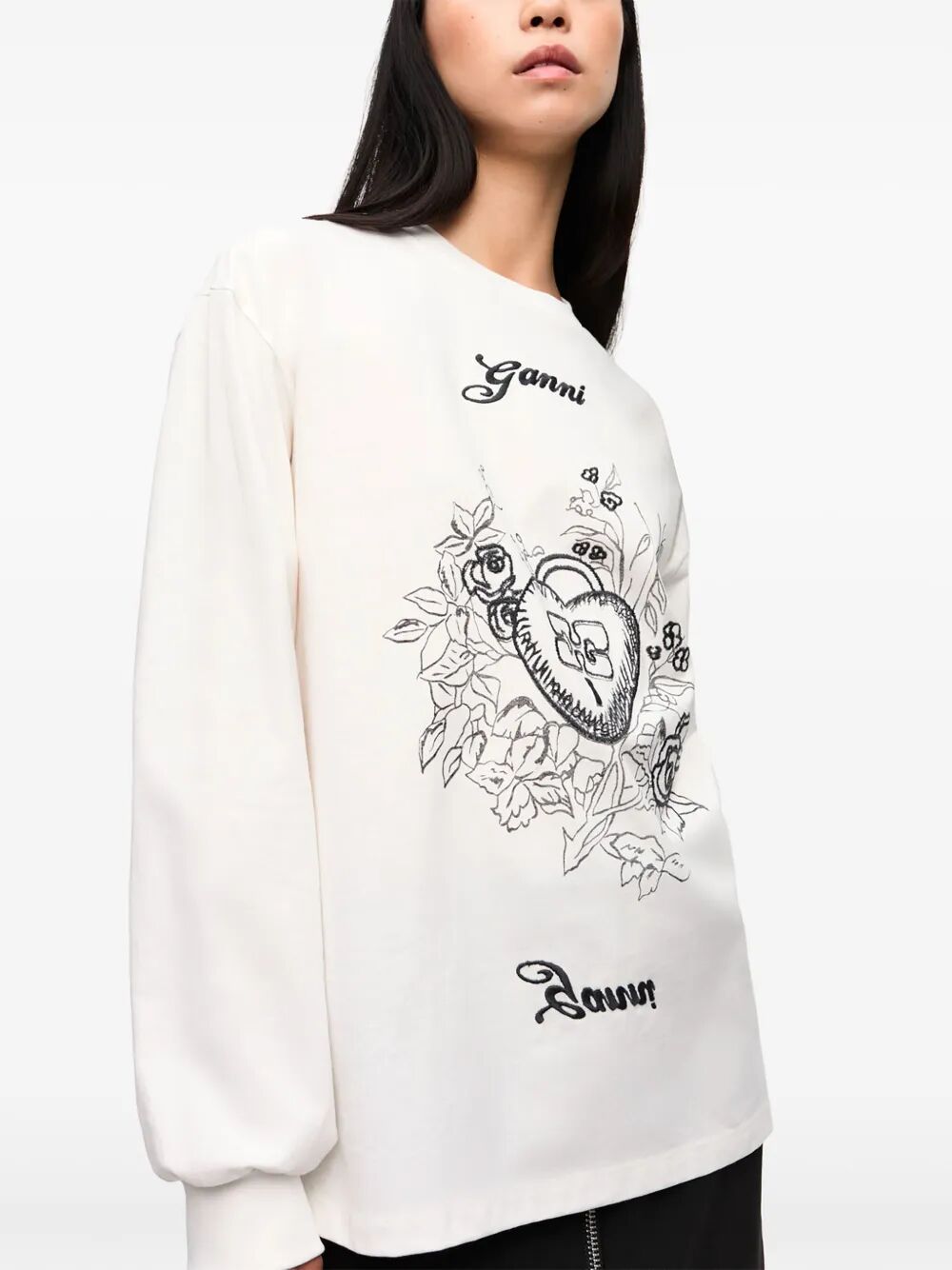 Recut Heavy Jersey Charm Long Sleeve Tshirt