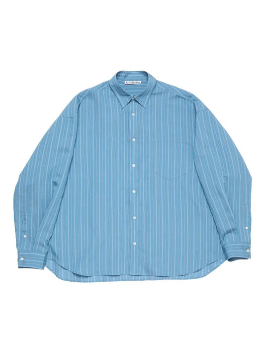 Camicia oversize a maniche lunghe