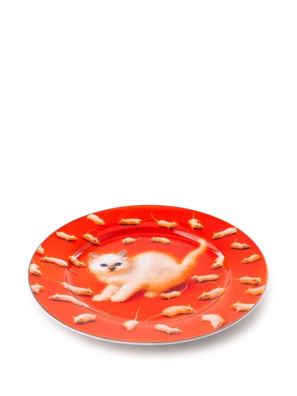 PIATTO IN PORCELLANA "TOILETPAPER"