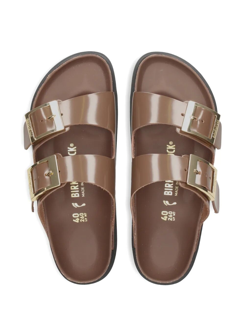Arizona DB HEX shine , Natural Leather - Calz. S