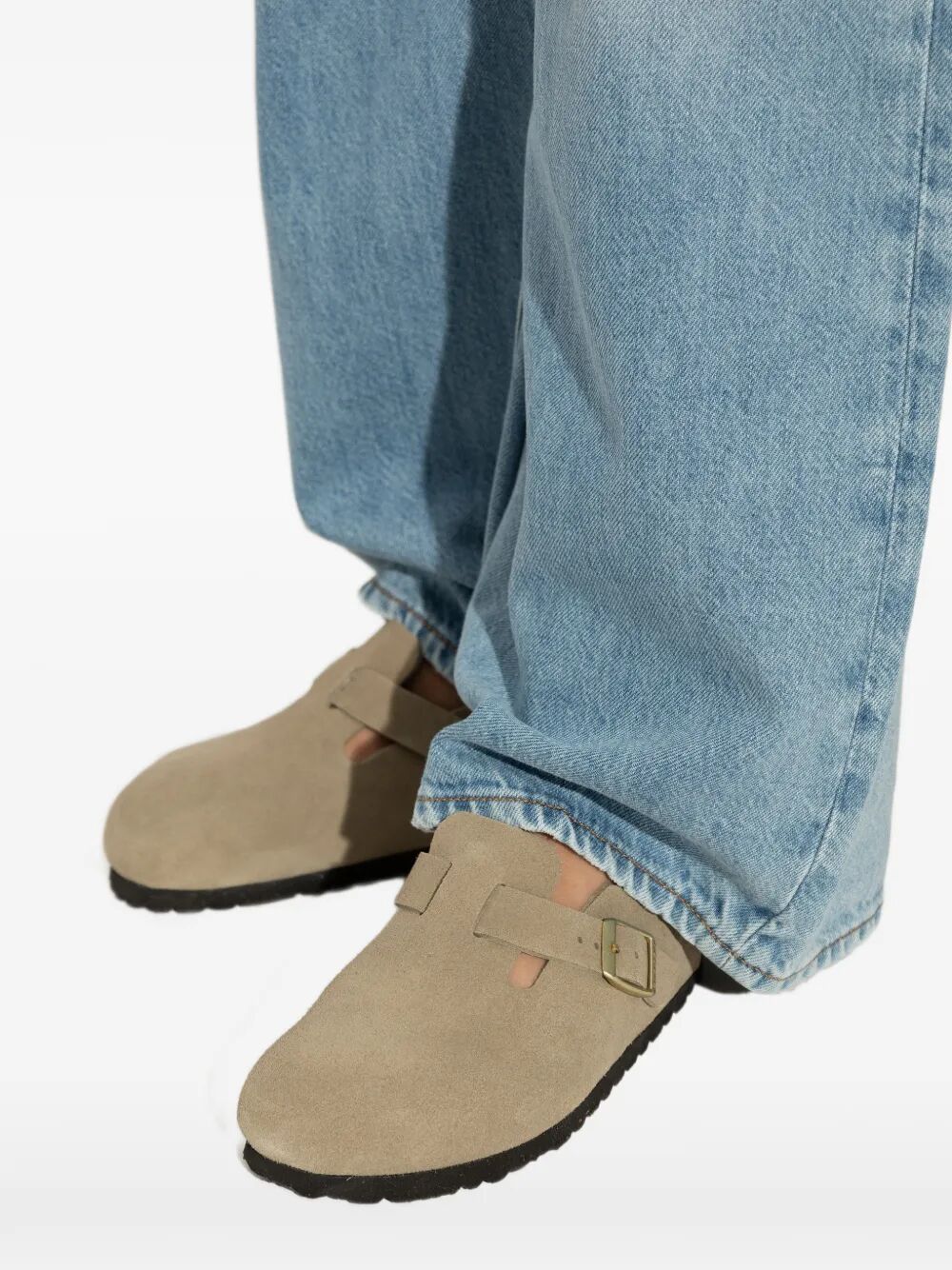 Boston EXQ taupe, Suede Leather - Calz. S