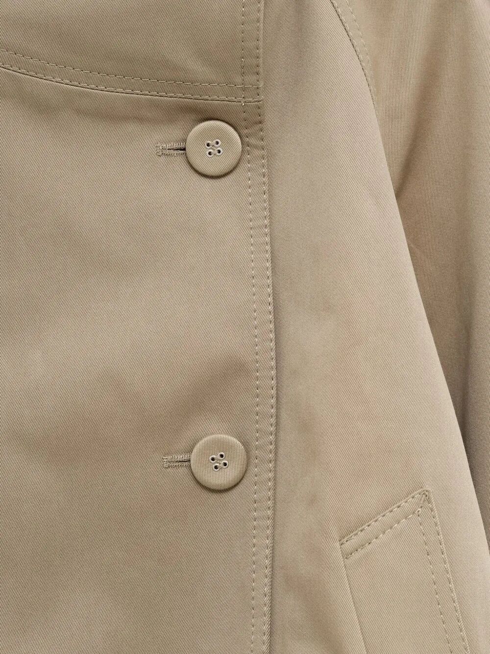 Giacca trench cropped