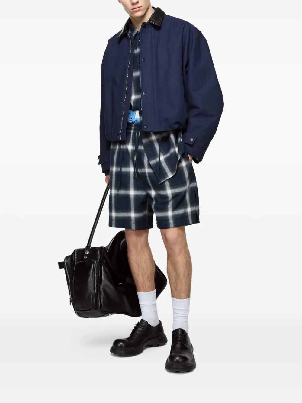 Giacca bomber con colletto