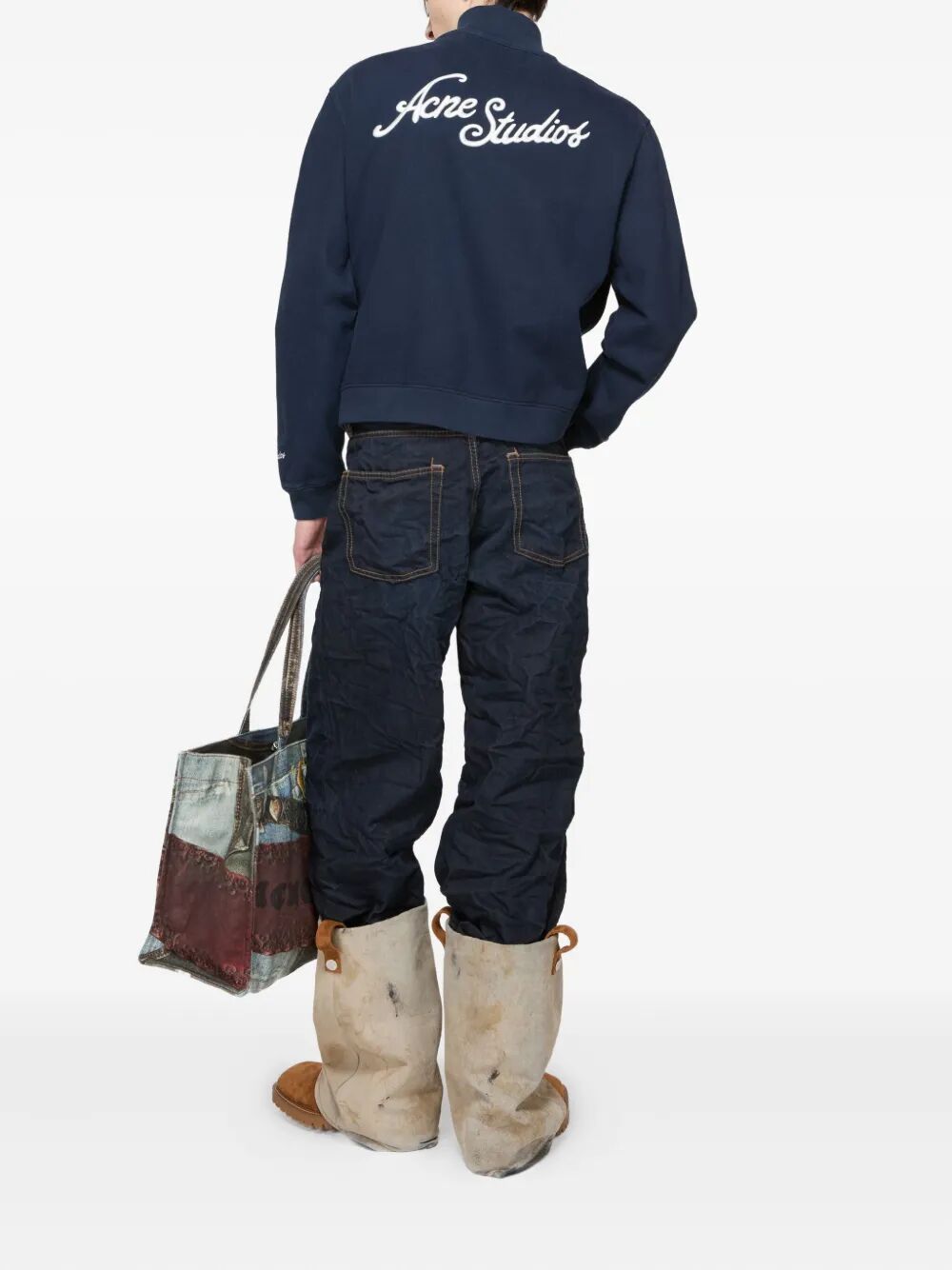 Felpa con zip e cappuccio