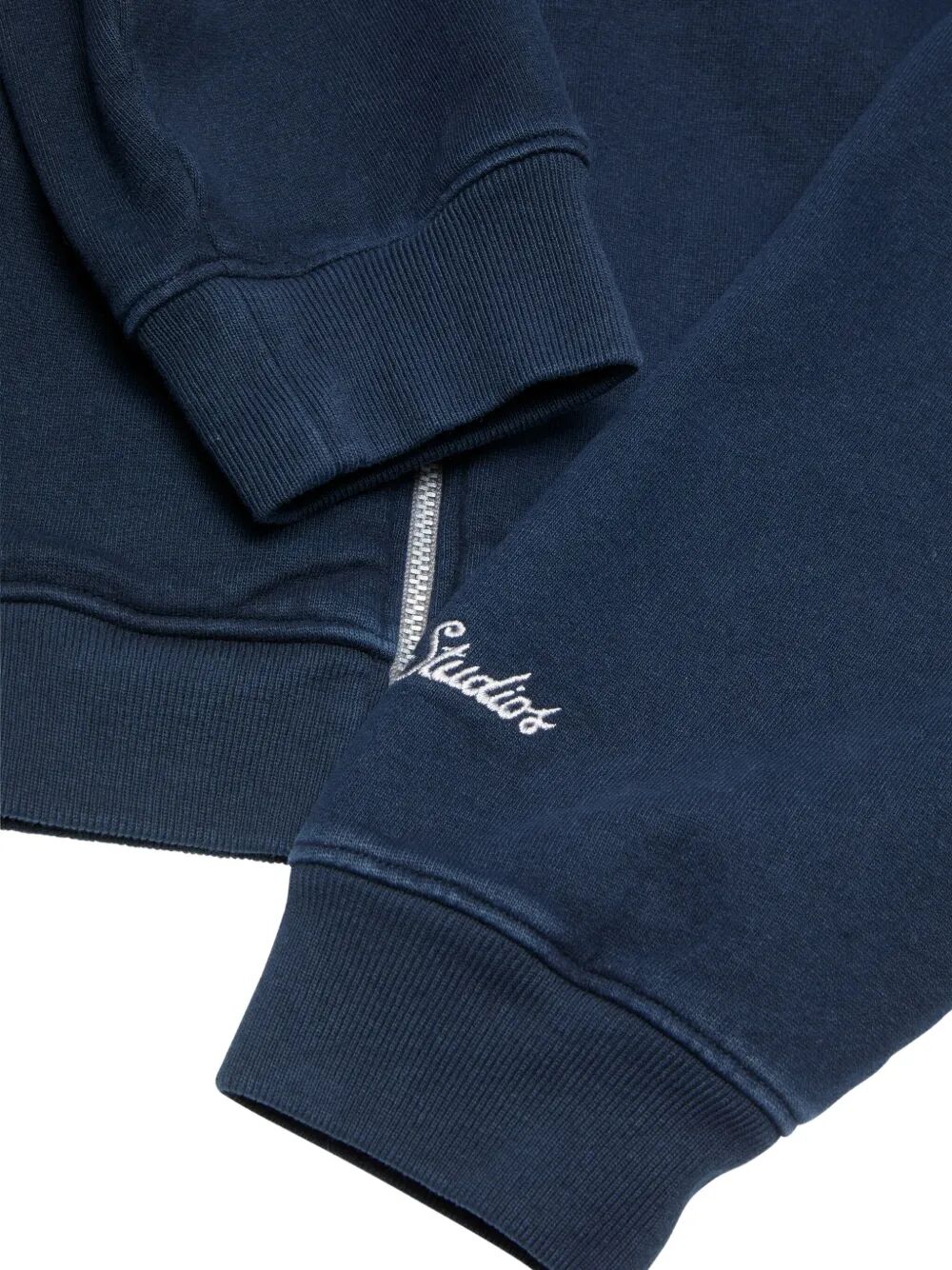 Felpa con zip e cappuccio