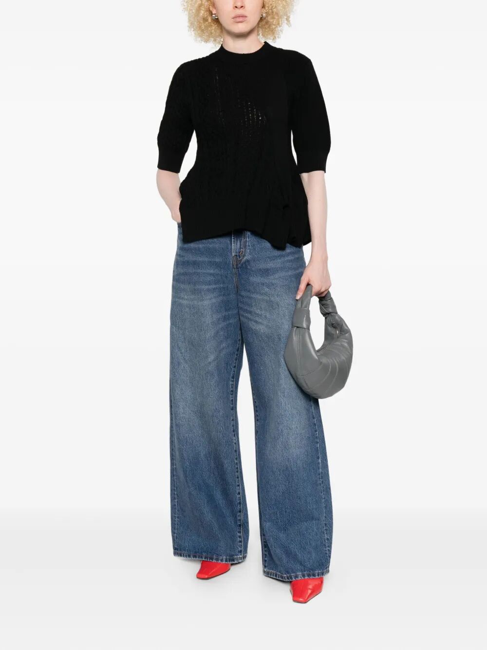 Maglione asimmetrico