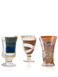 SET 3 BICCHIERI IN VETRO "HYBRID-PANNOTIA" 330 ml