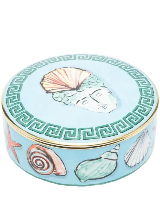 OGGETTI SCATOLA ROTONDA CON COPERCHIO CM 13