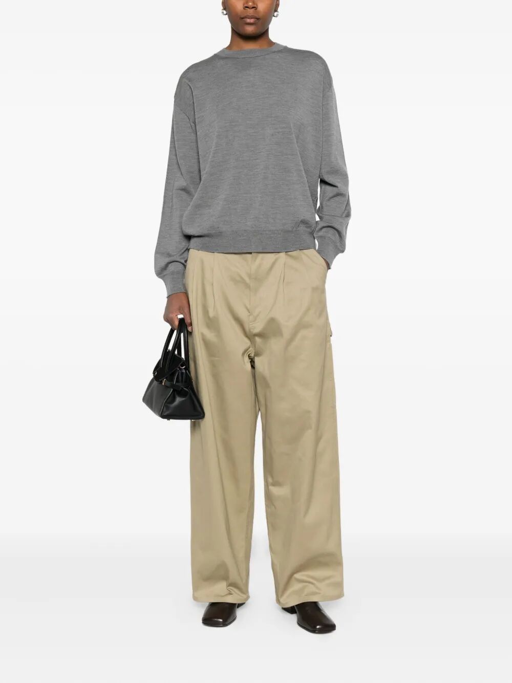 crew neck pullover