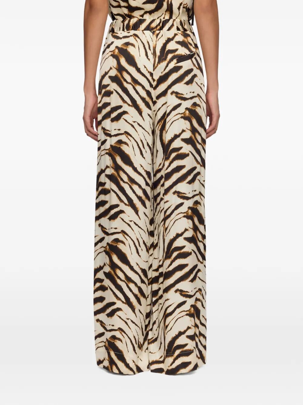 Printed Stretch Satin
