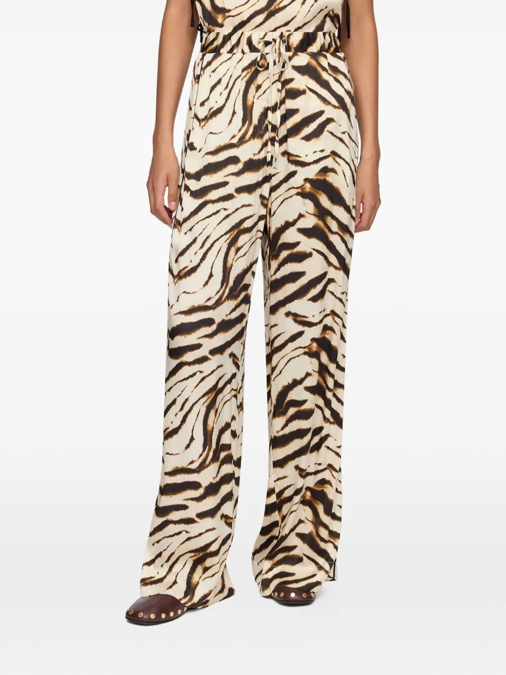 Printed Stretch Satin