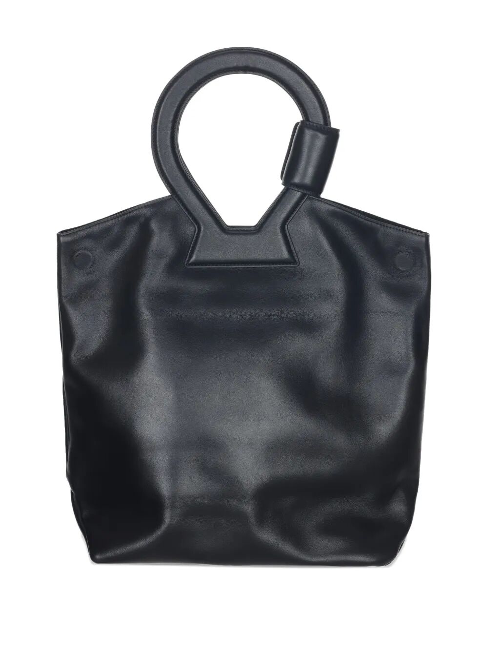 Borsa in pelle nera