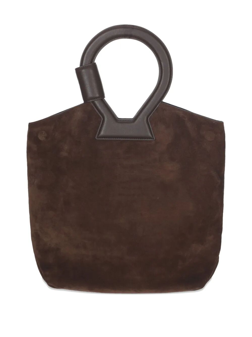 Borsa in pelle marrone