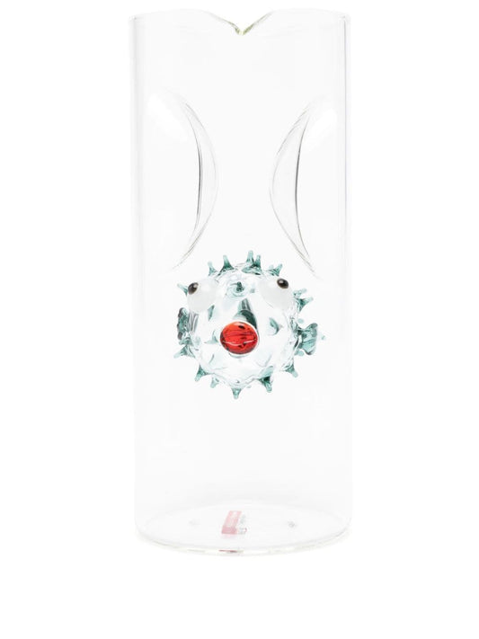 Pufferfish caraffa teal