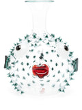Pufferfish decanter teal