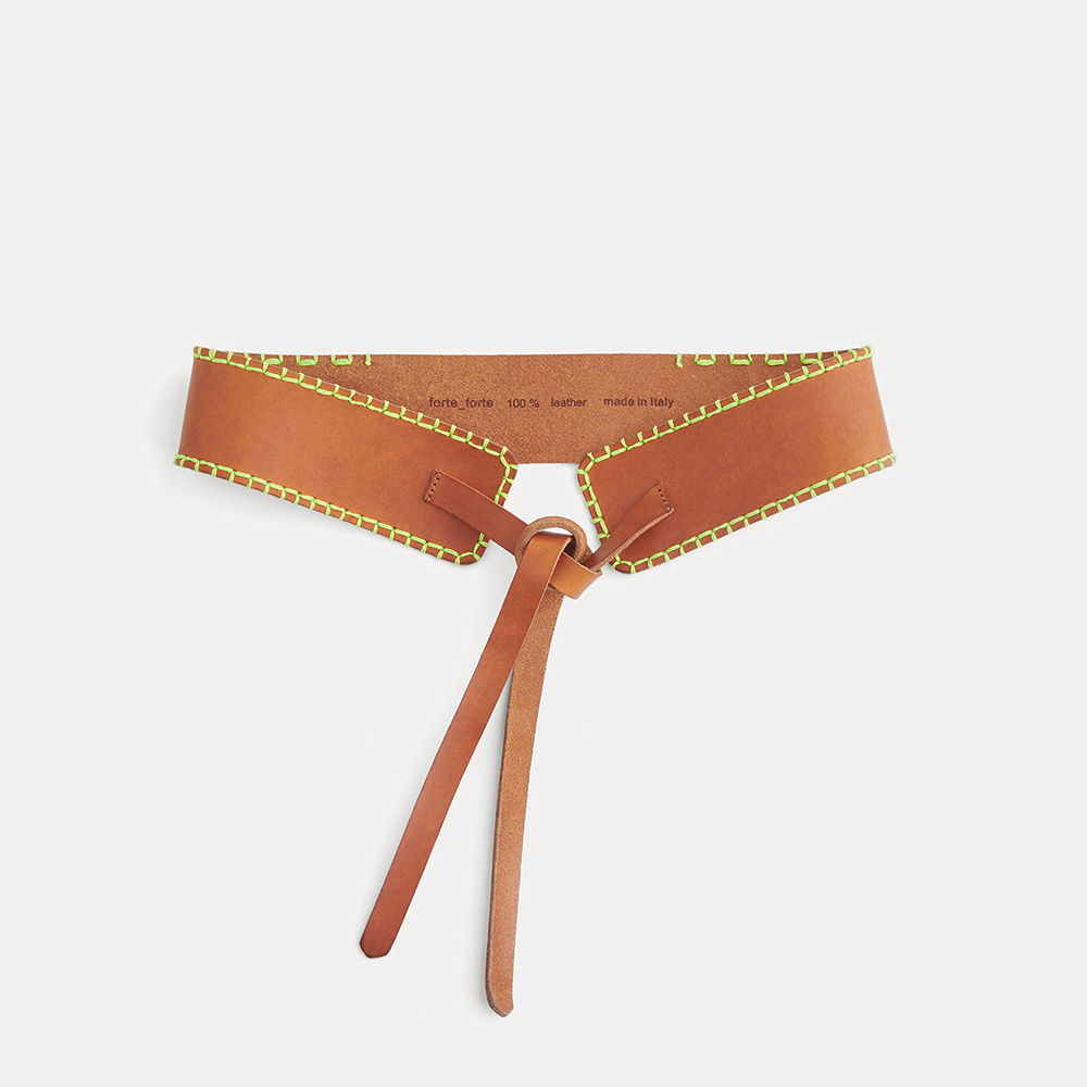 cintura alta punto a mano