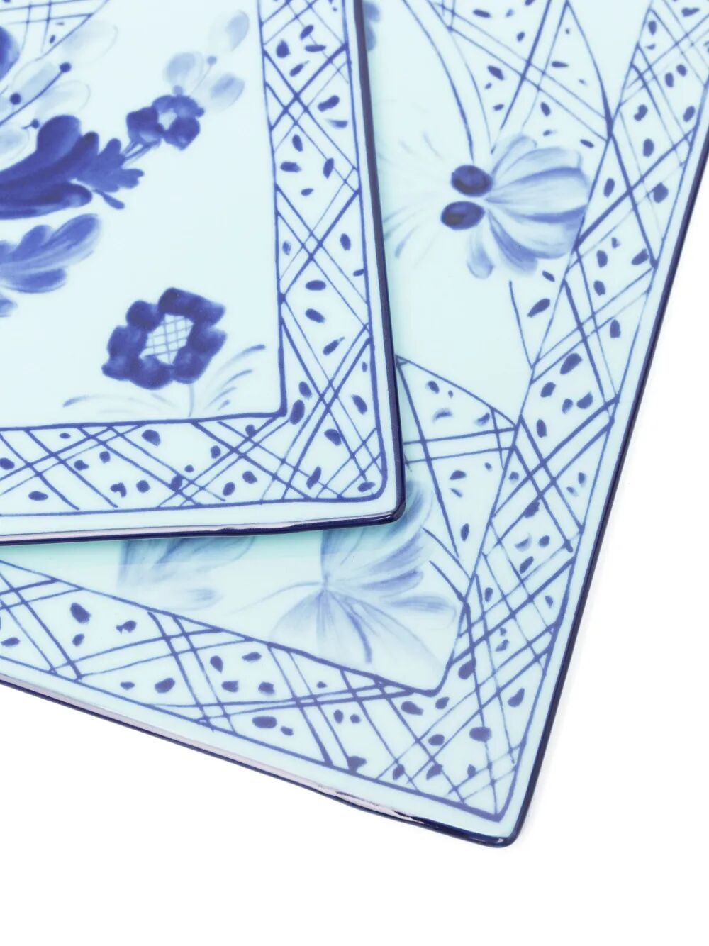 OGGETTI SET DUE LASTRE QUADRATE 30X30 IRIS