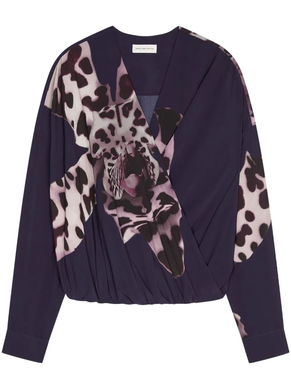 Blusa con scollo profondo