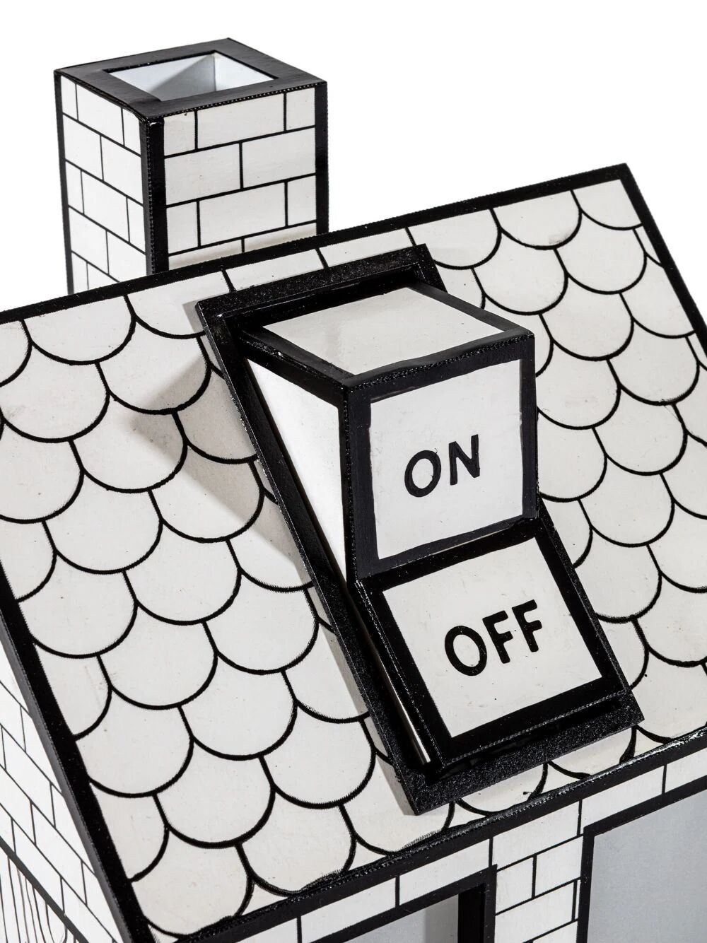 LAMPADA DA TAVOLOIN CARTA RICICLATA “ON-OFF”