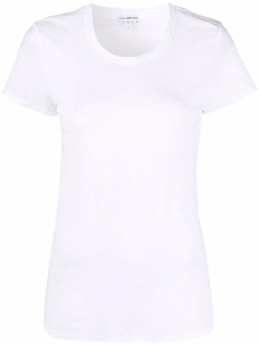 SHEER SLUB CREW NECK TEE