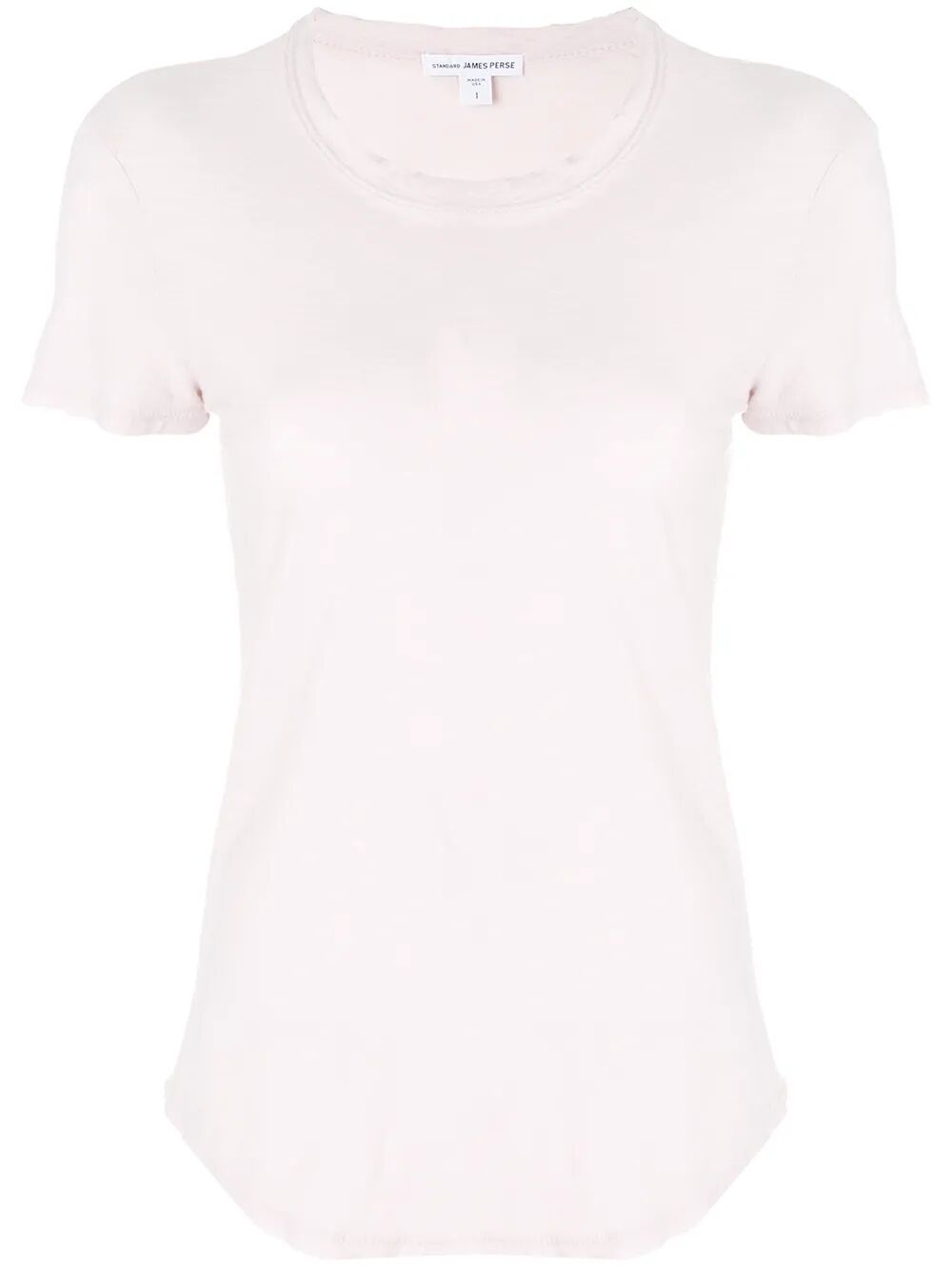 SHEER SLUB CREW NECK TEE