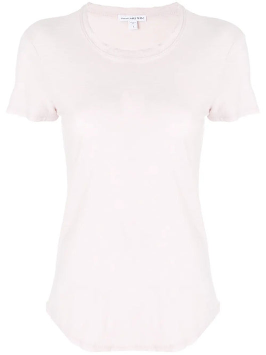 SHEER SLUB CREW NECK TEE