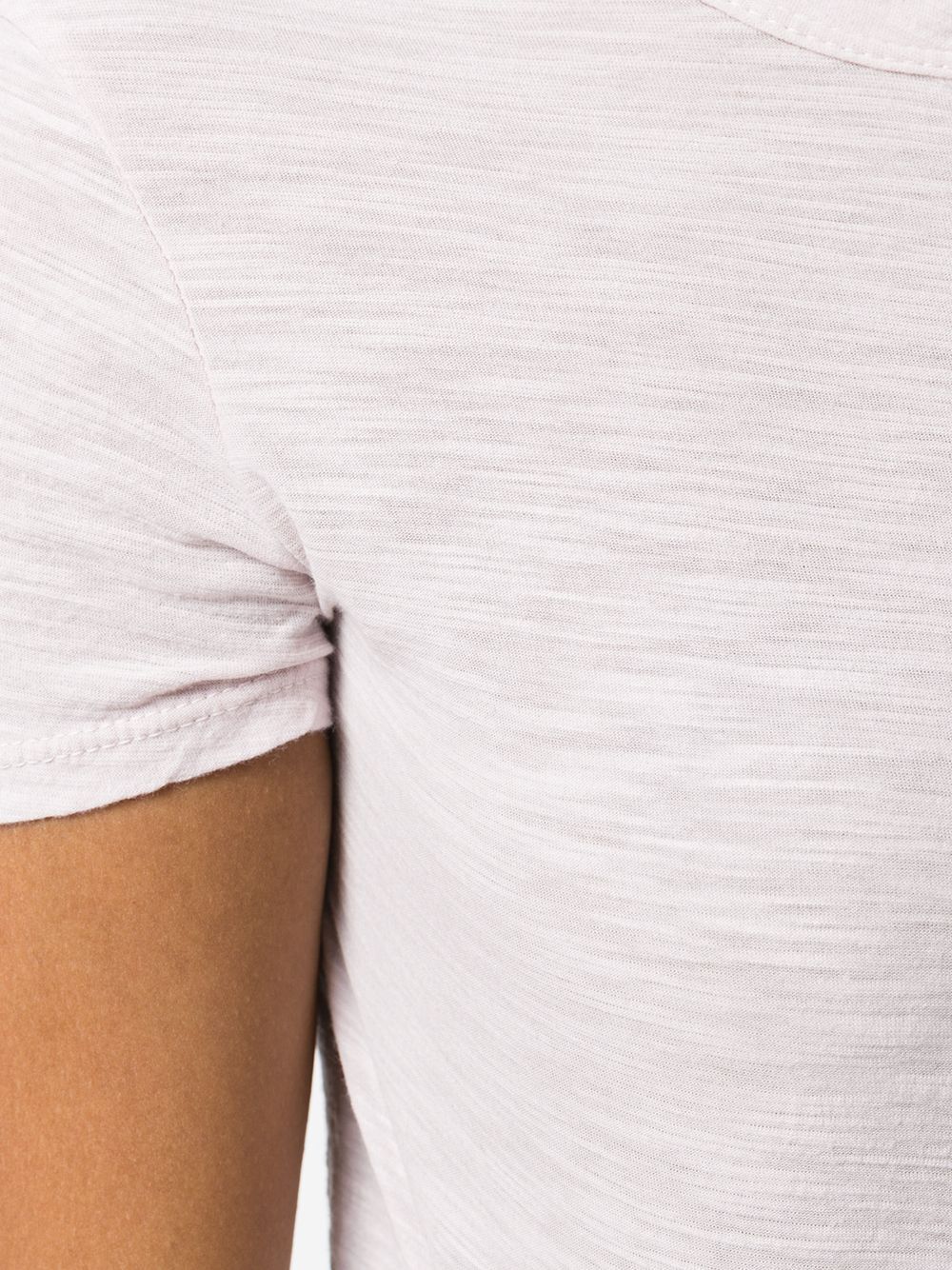 SHEER SLUB CREW NECK TEE