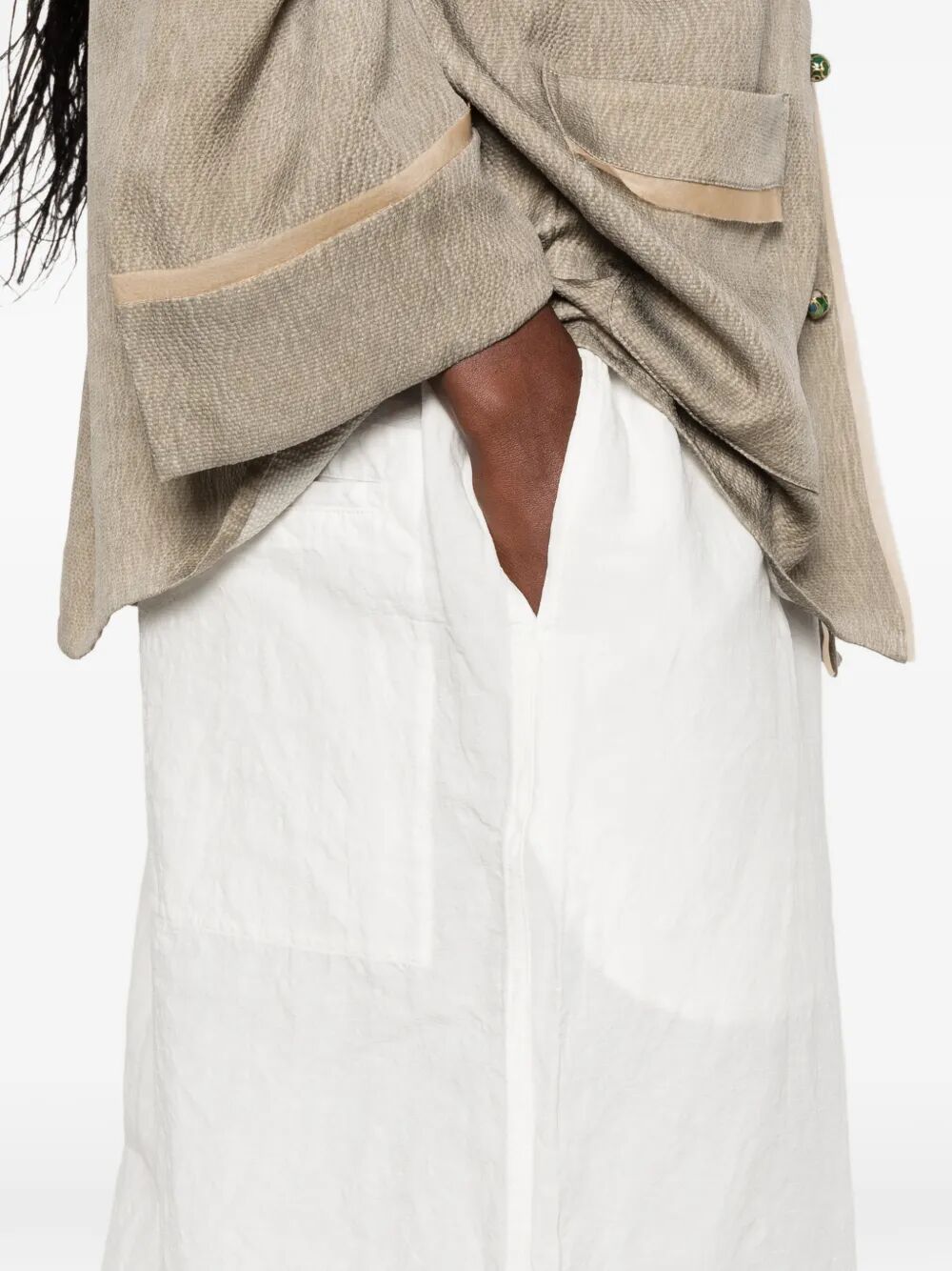 relaxed pants with side pockets