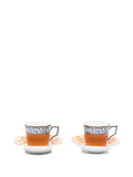LUNA SET 2 TAZZE CAFFE` CON PIATTO PZ 4