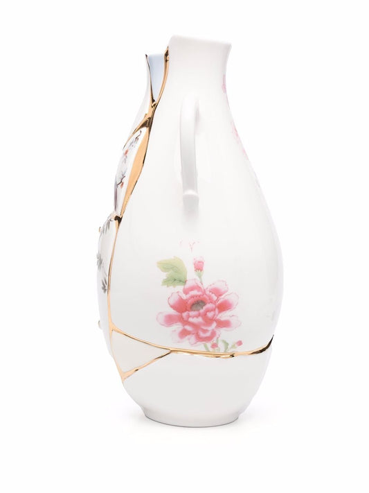 VASO IN PORCELLANA Cm.19x16 h.32 "KINTSUJI"