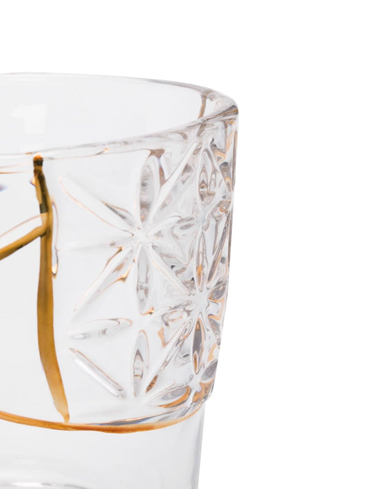 BICCHIERE IN VETRO "KINTSUGI 09658