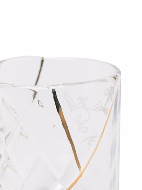 BICCHIERE IN VETRO "KINTSUGI 09657