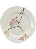 PIATTO DA FRUTTA IN PORCELLANA ø Cm.21 h.2,8 "KINTSUGI-n`1"