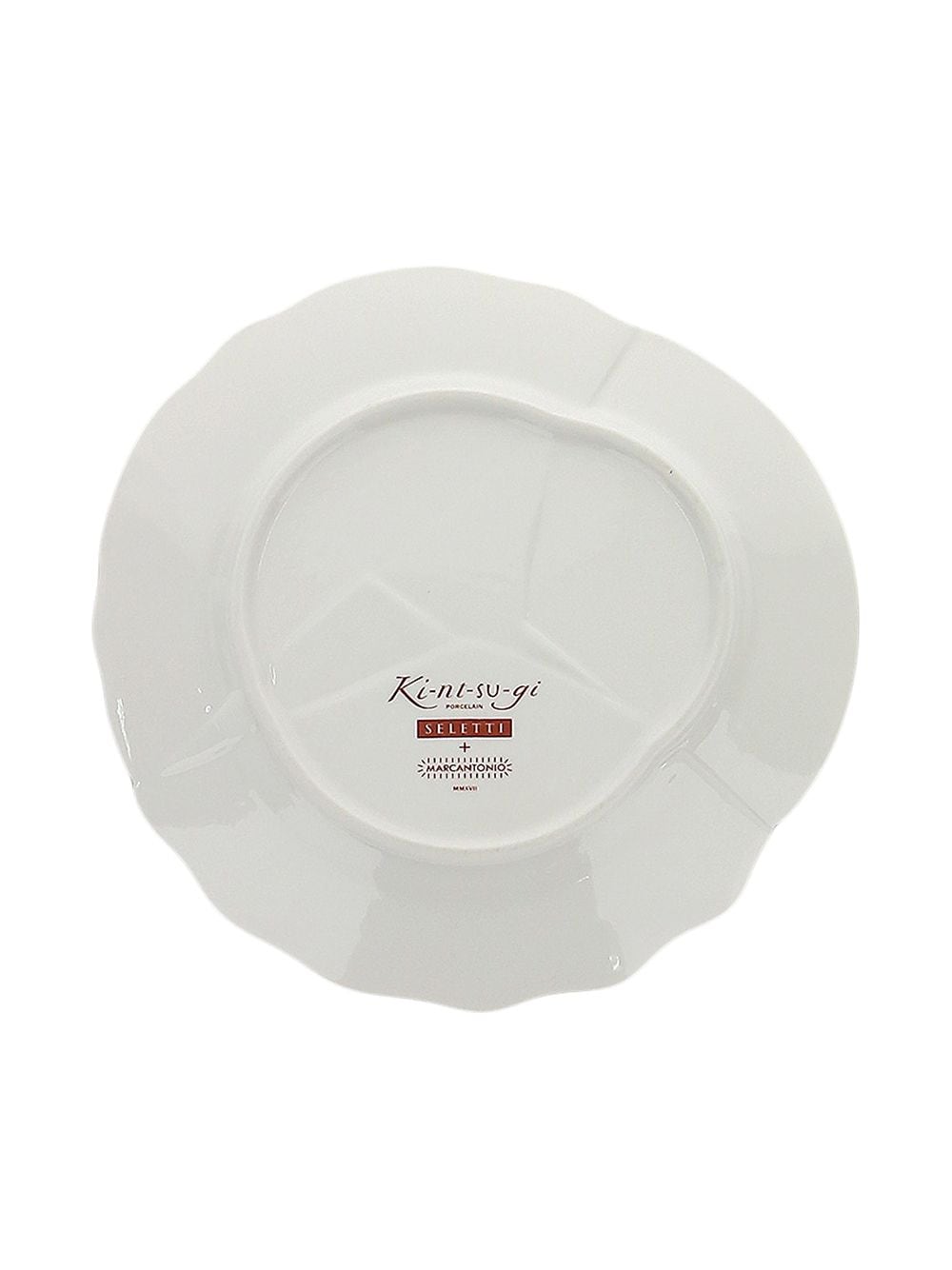 PIATTO DA FRUTTA IN PORCELLANA ø Cm.21 h.2,8 "KINTSUGI-n`1"